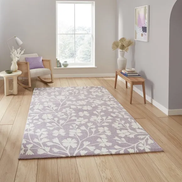 Catherine Lansfield Grace Floral Rug 1