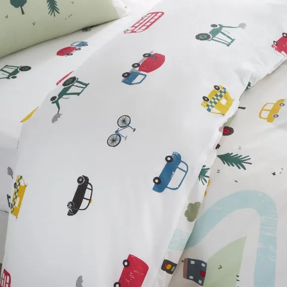 Bianca Transport 100% Cotton Duvet Cover & Pillowcase Set 4