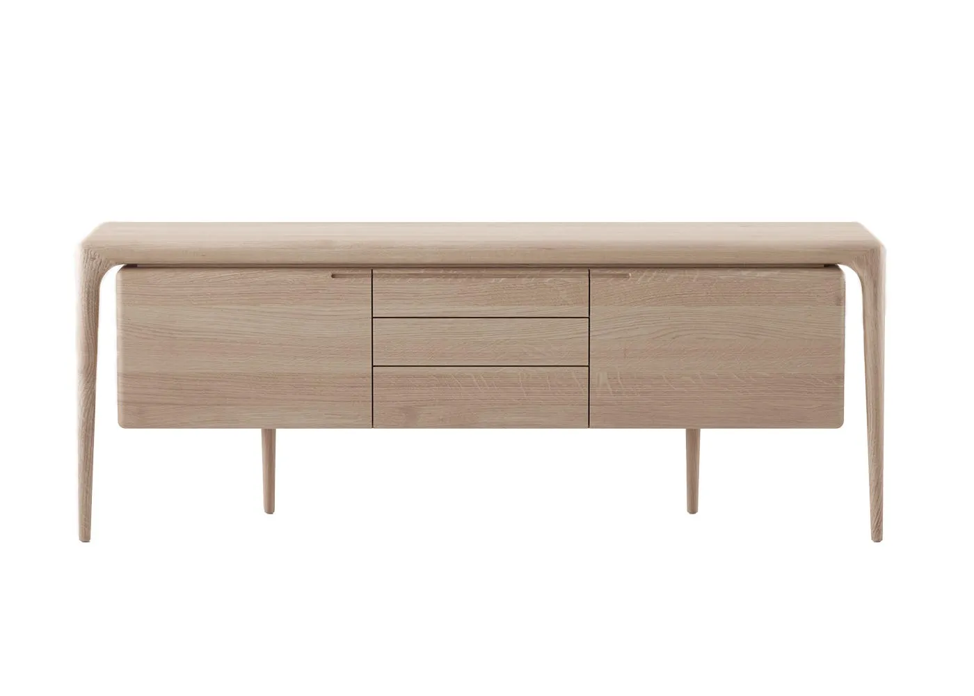 Artisan Latus Sideboard Oak White Oil 200 x 75cm