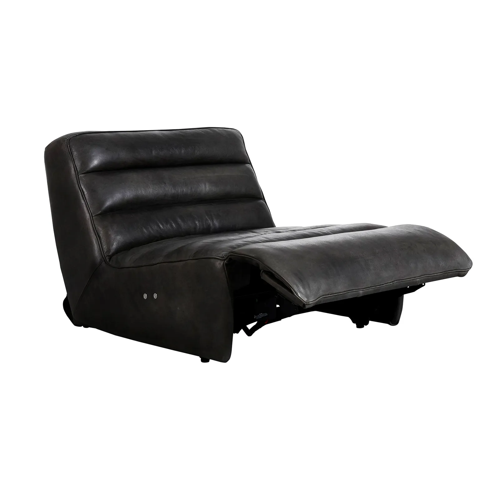 Timothy Oulton Slouchy Armchair, Grey Leather | Barker & Stonehouse 5
