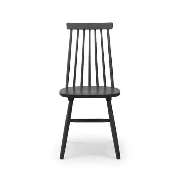 Alassio Set of 2 Spindle Dining Chairs 4
