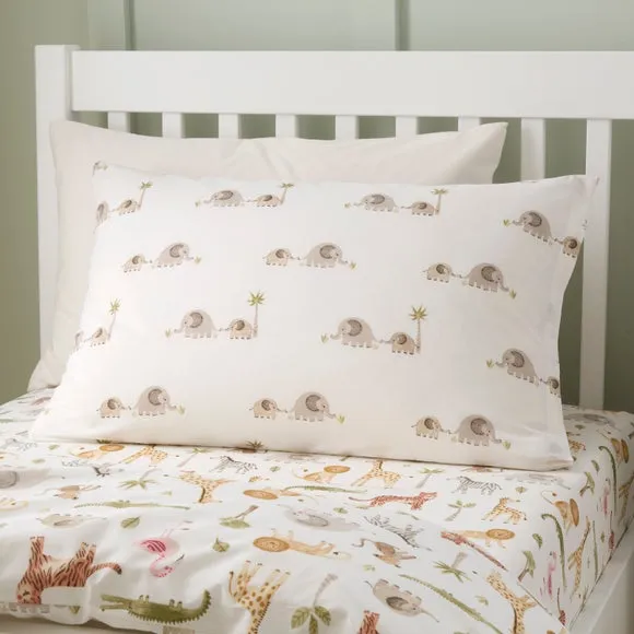 Little Wild Ones 100% Cotton Quilt Cover & Pillowcase Set 4