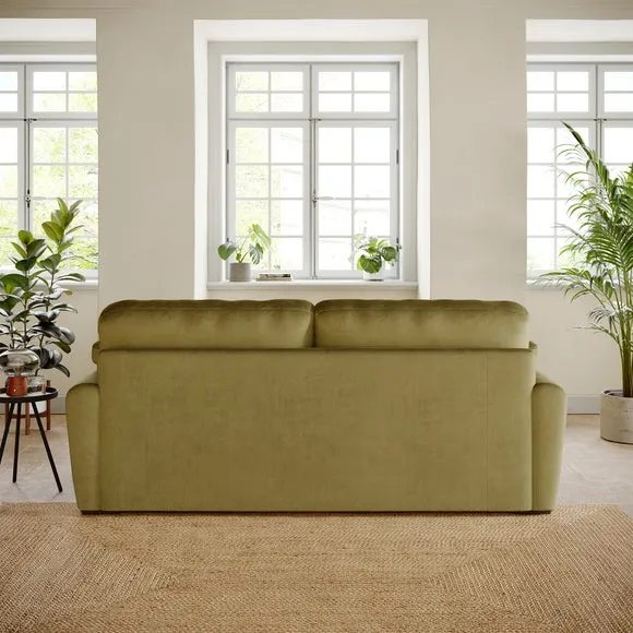 Milton Matte Velvet 3 Seater Sofa 2