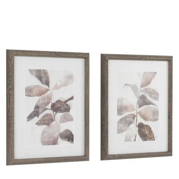 Cedar and Sage Set of 2 Natural Rhythm Framed Prints 6
