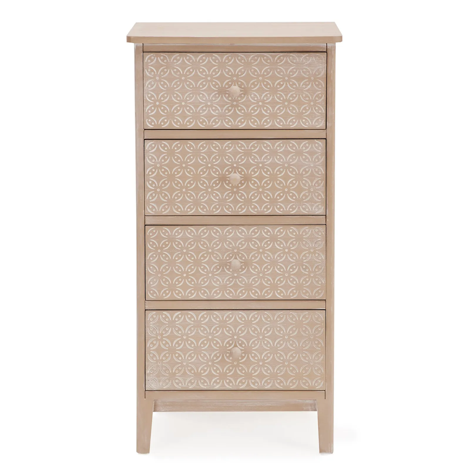 Ivy Tall Chest of Drawers Natural