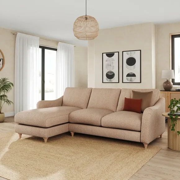 Hattie Cosy Weave Corner Chaise Sofa 1