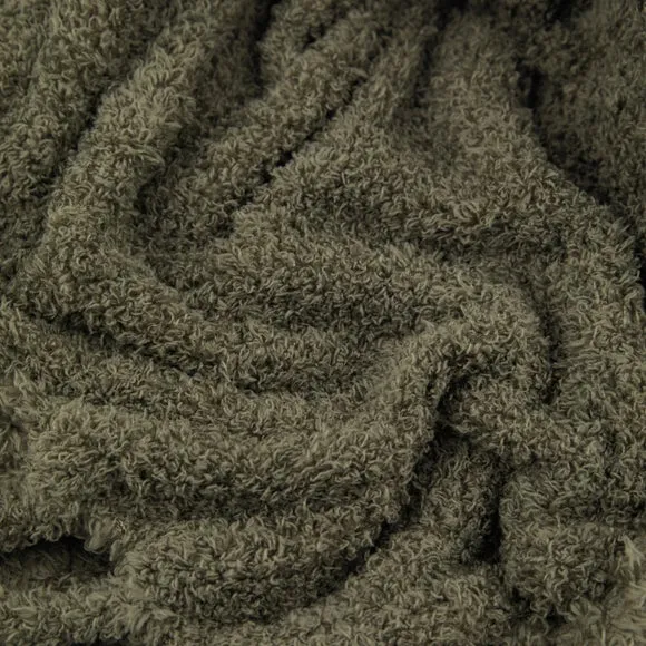 Furn. Harlan Borg Sherpa Throw Blanket 140cm x 180cm 2