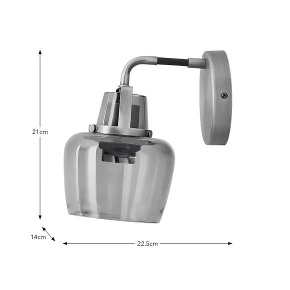 Auburn Metal Wall Light 6