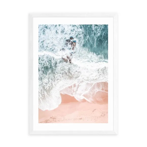 East End Prints Sands of Coral Haze Print 2
