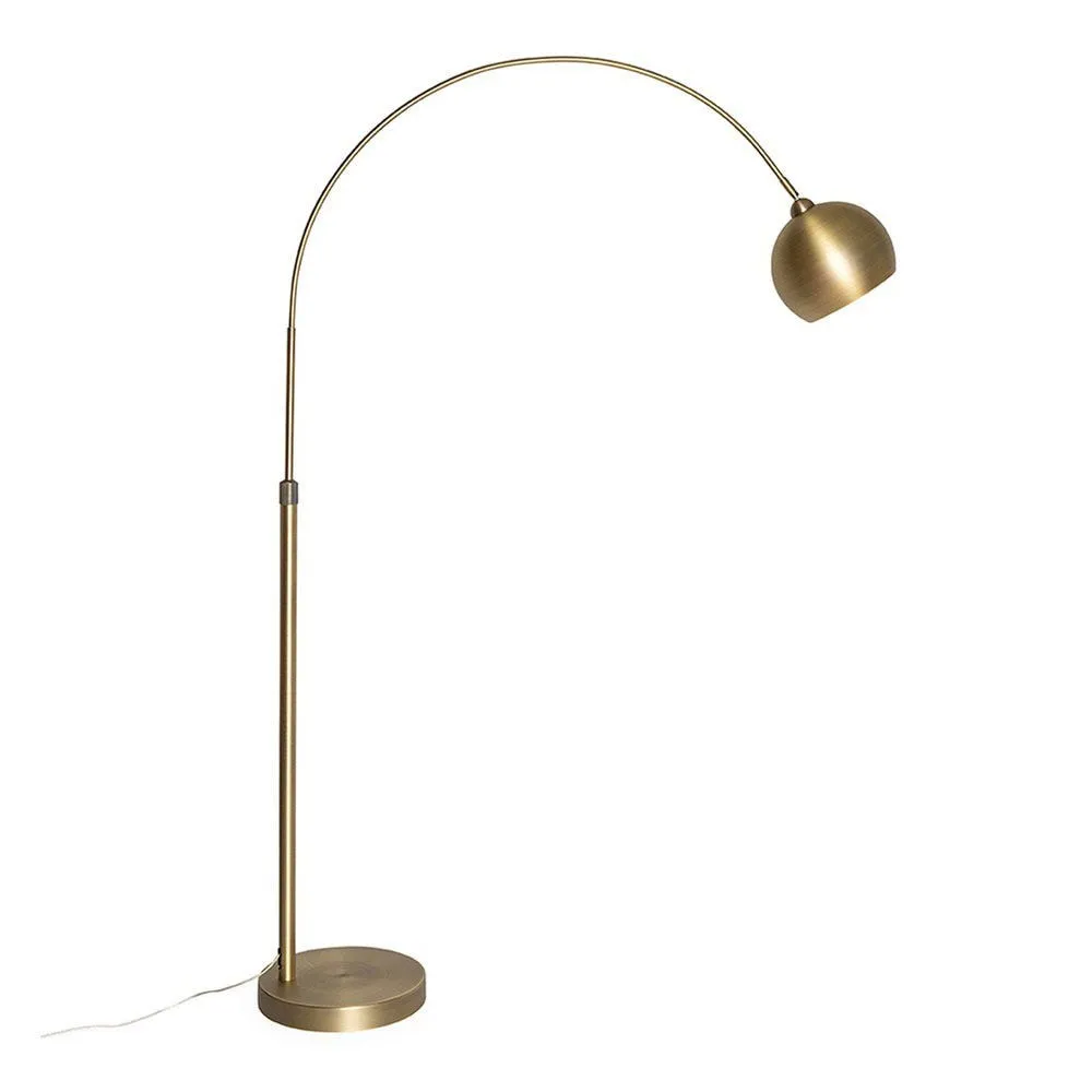 Mini Lounge Floor Lamp Brass 2