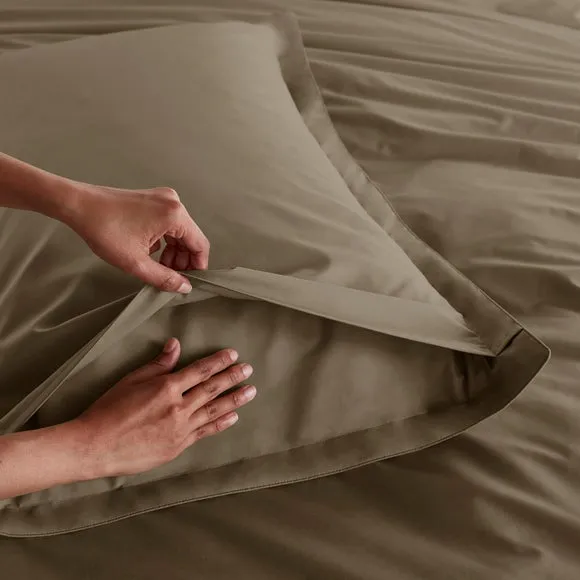 100% Egyptian Cotton 220 Thread Count Oxford Pillowcase 3