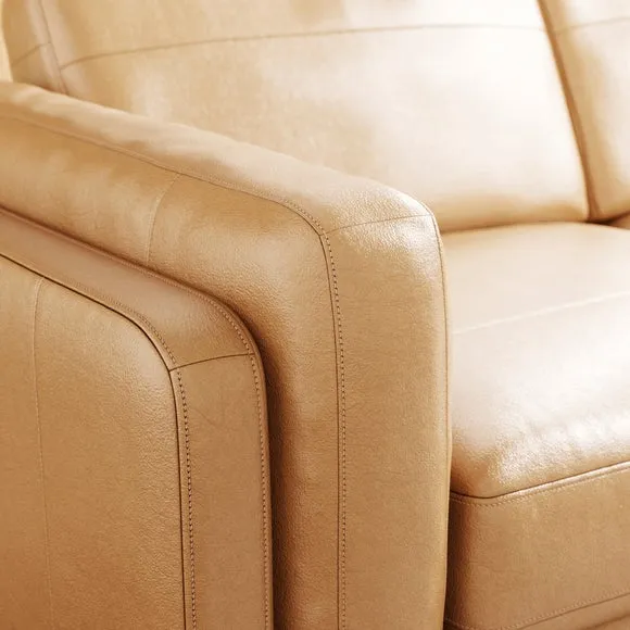 Newton Vintage Leather 3 Seater Sofa 5