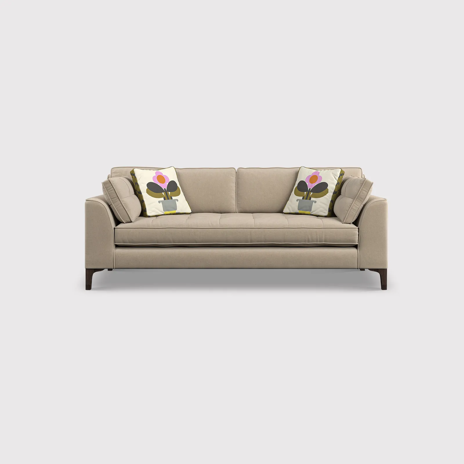 Orla Kiely Arklow Large Sofa, Neutral Fabric | Barker & Stonehouse 1