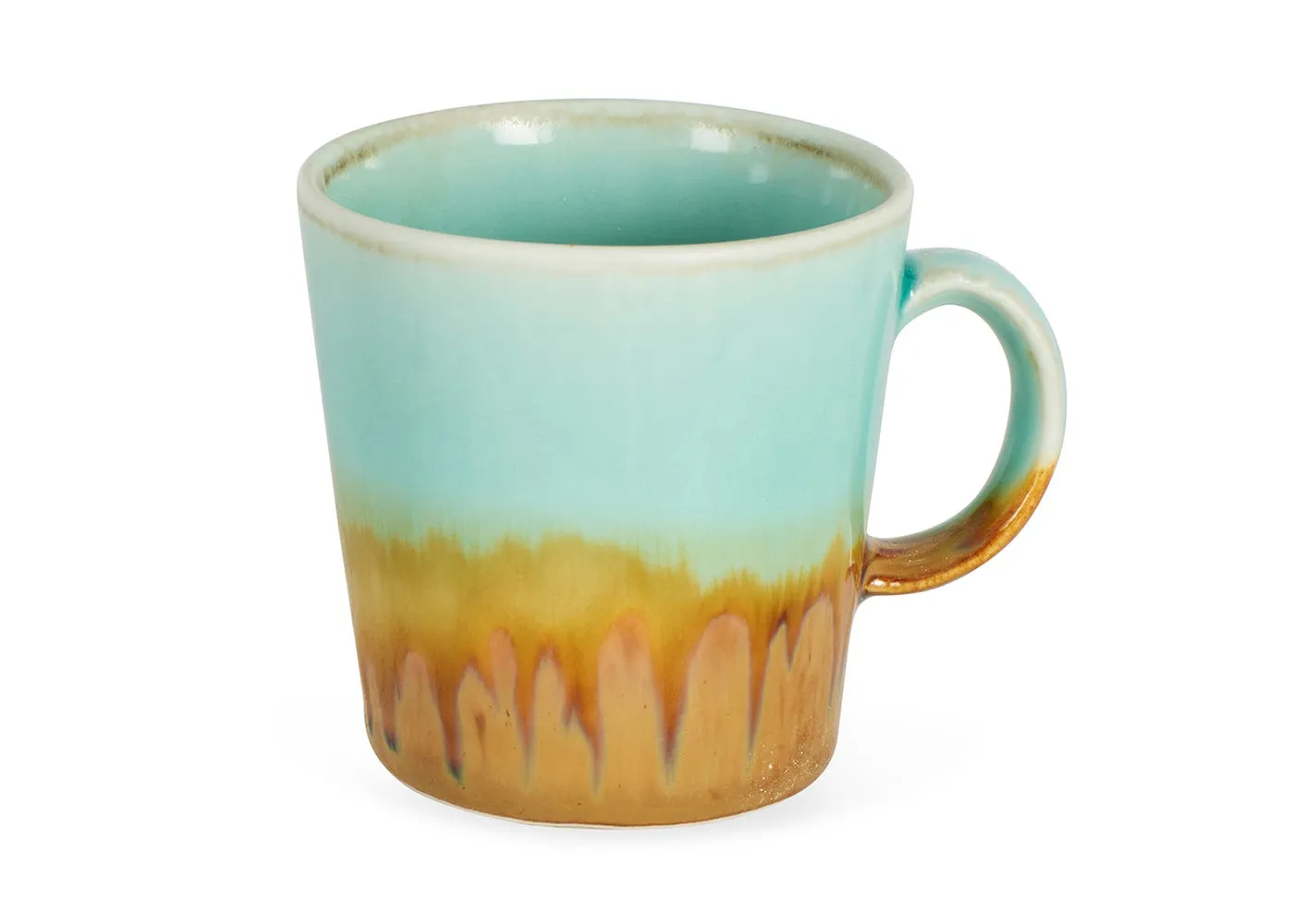 Yuta Segawa Double Espresso Cup Ochre/Sky