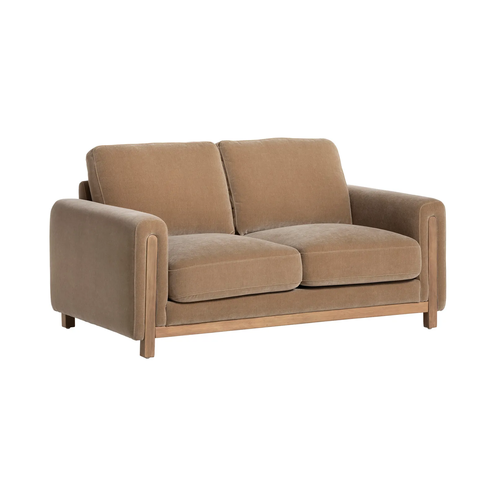 Reynard Loveseat Sofa, Neutral Fabric | Barker & Stonehouse 2