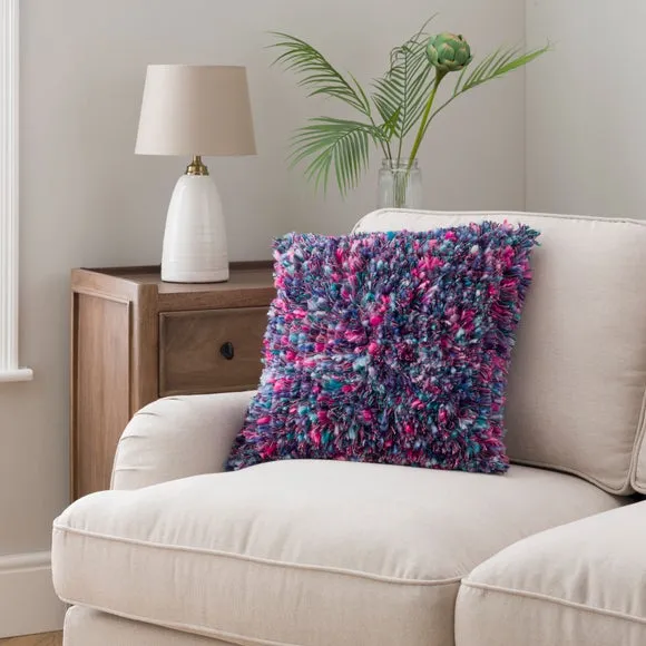 Ava Textured Square Cushion 1