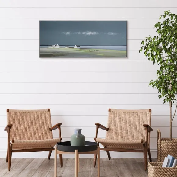 Days End by Ulyana Hammond Framed Canvas