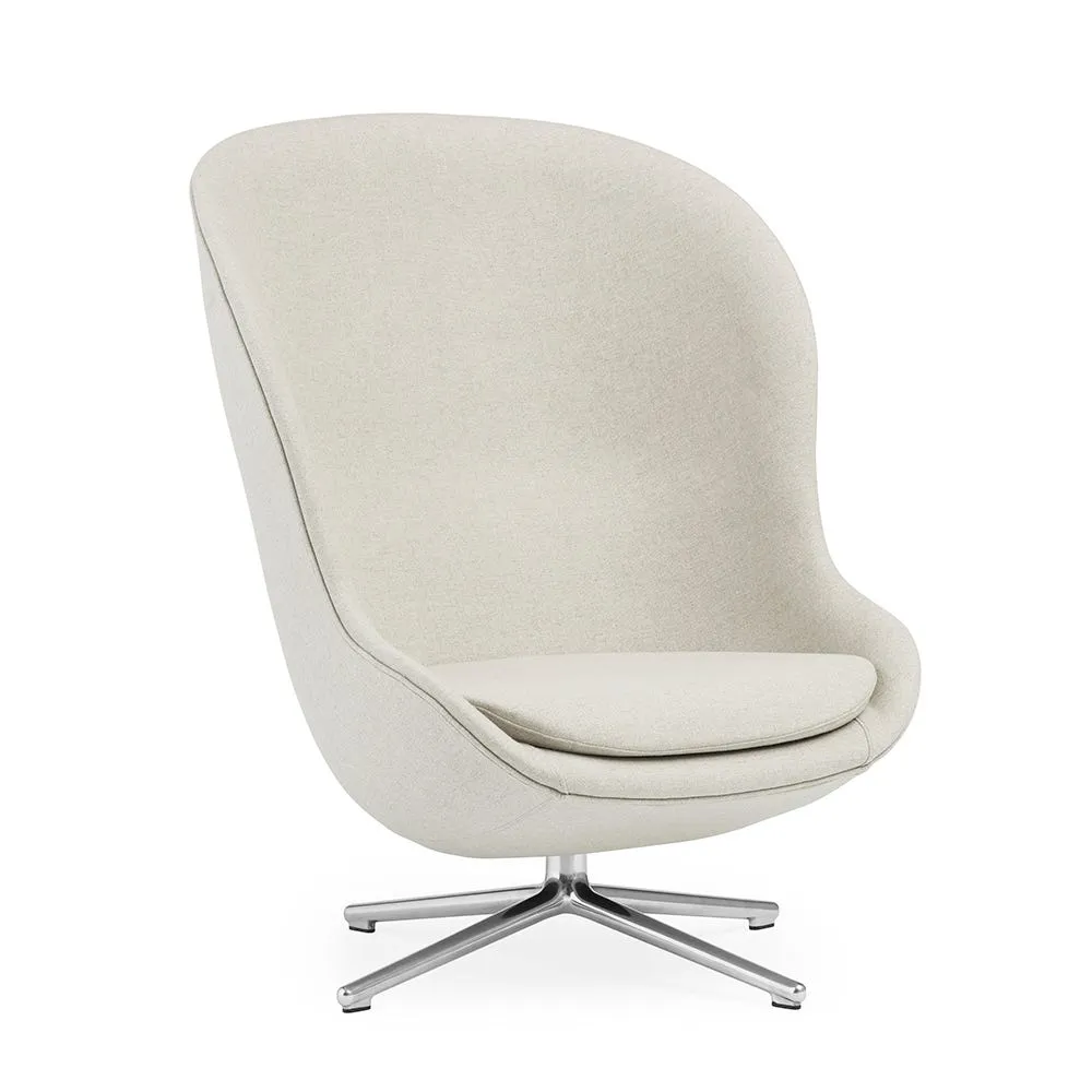 Normann Copenhagen Hyg Lounge Chair High Swivel Alu Main Line Flax 20 2