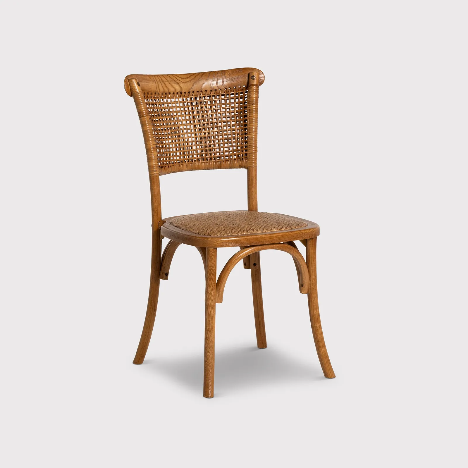 Amiens Dining Chair 50X53X89Cm, Brown Rattan | Barker & Stonehouse 3