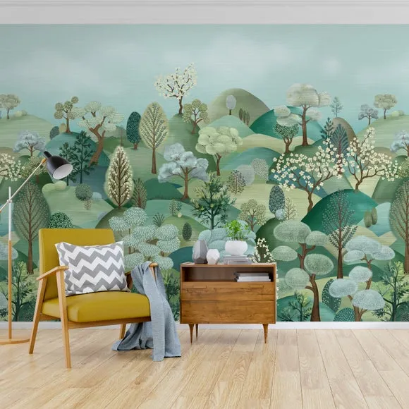 Hillside Wall Mural 3
