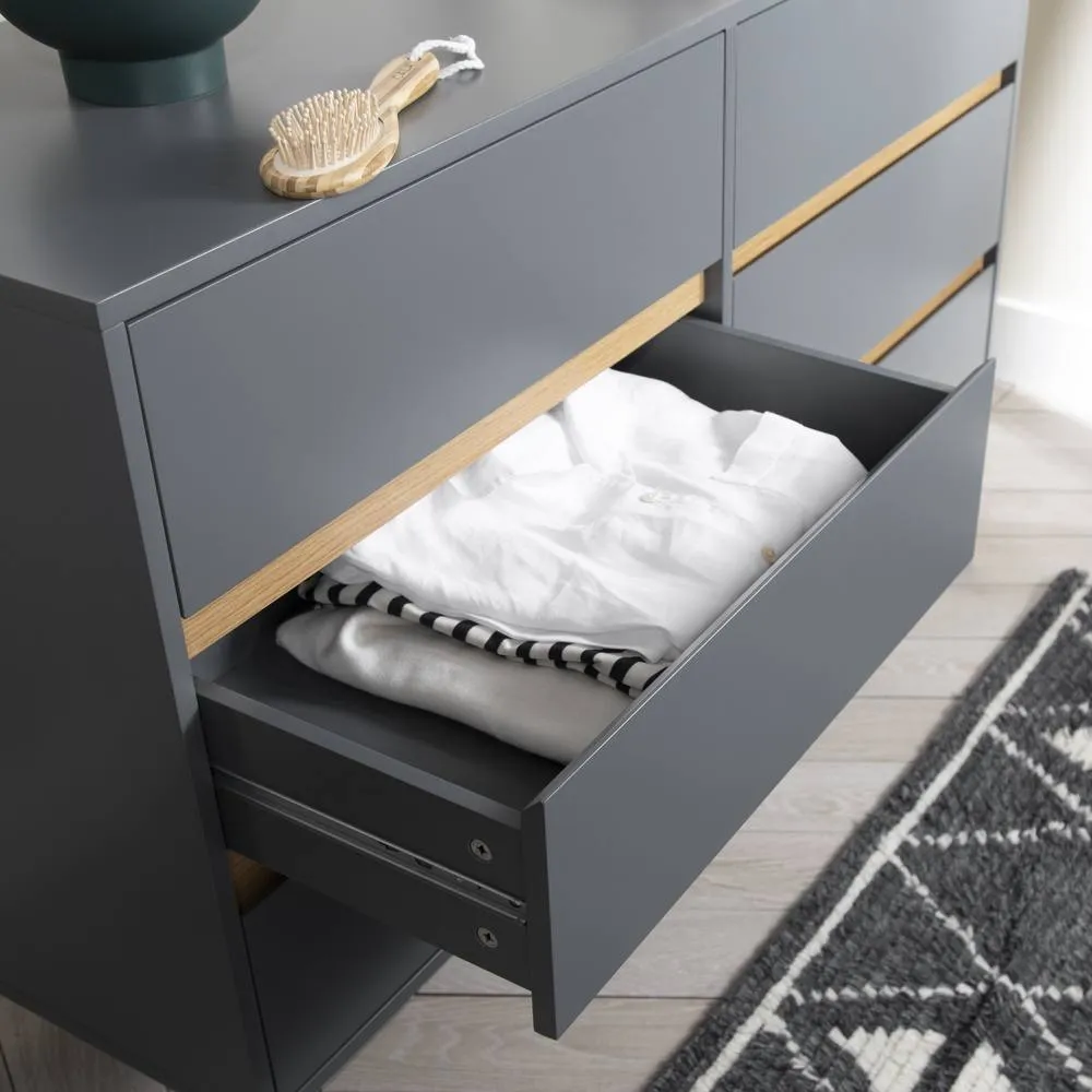 Nöa and Nani Otto Chest of Drawers 6 Drawer in Silk Grey 3