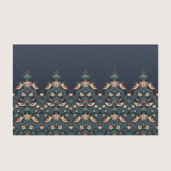 William Morris Strawberry Thief Wall Mural 2