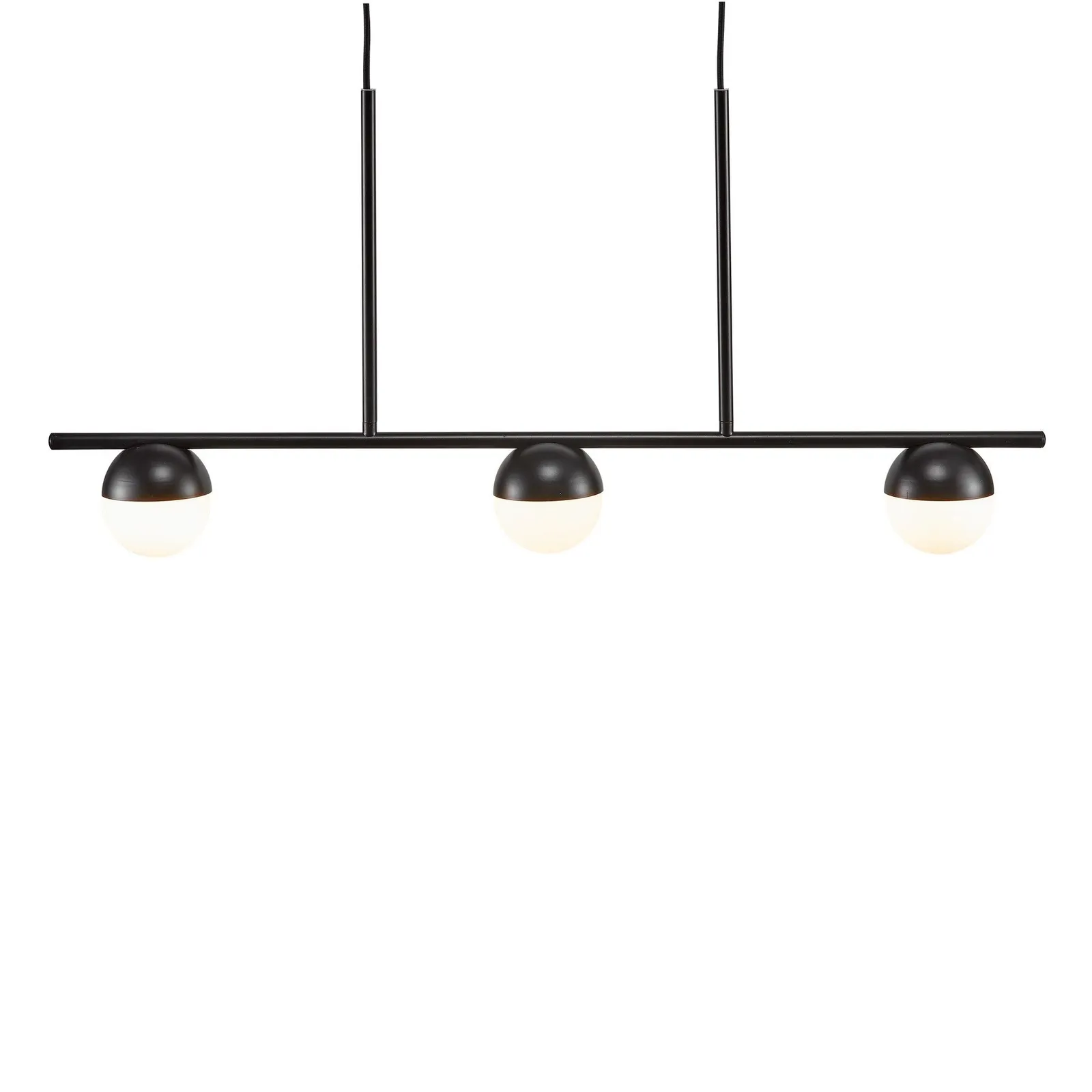 Nordlux Contina Pendant Light Black Metal Dining Room G9 Mains 10cm 3