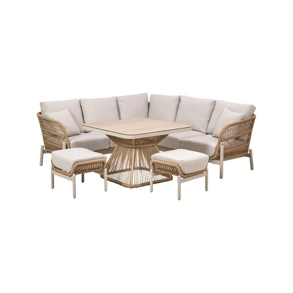 Pacific Lifestyle Martic Outdoor Corner Seating Set 2