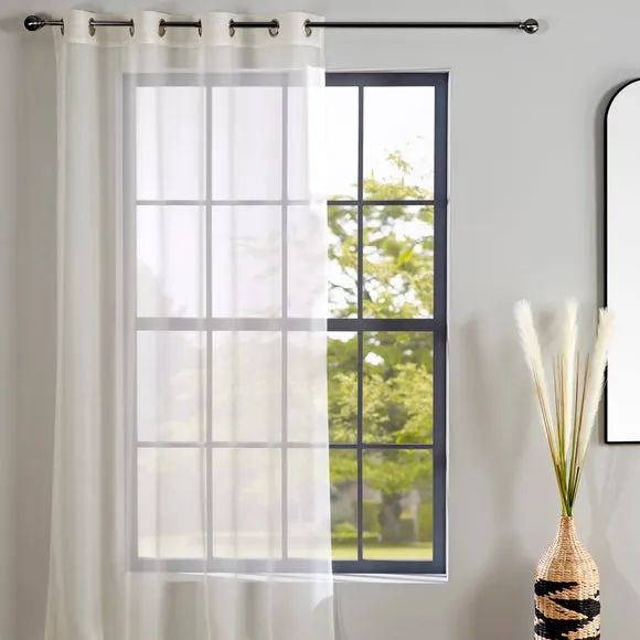 Sheer Elegance Eyelet Single Voile Panel 2