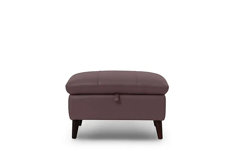 Winner Leather Storage Footstool