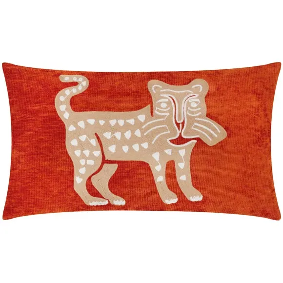 Dynasty Leopard Rectangular Cushion 3