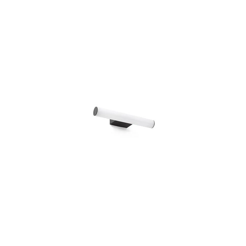 Netlighting Volga Integrated LED Picture Light Wall Light Black 3000K IP44 2