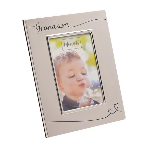 Grandson Silver Photo Frame