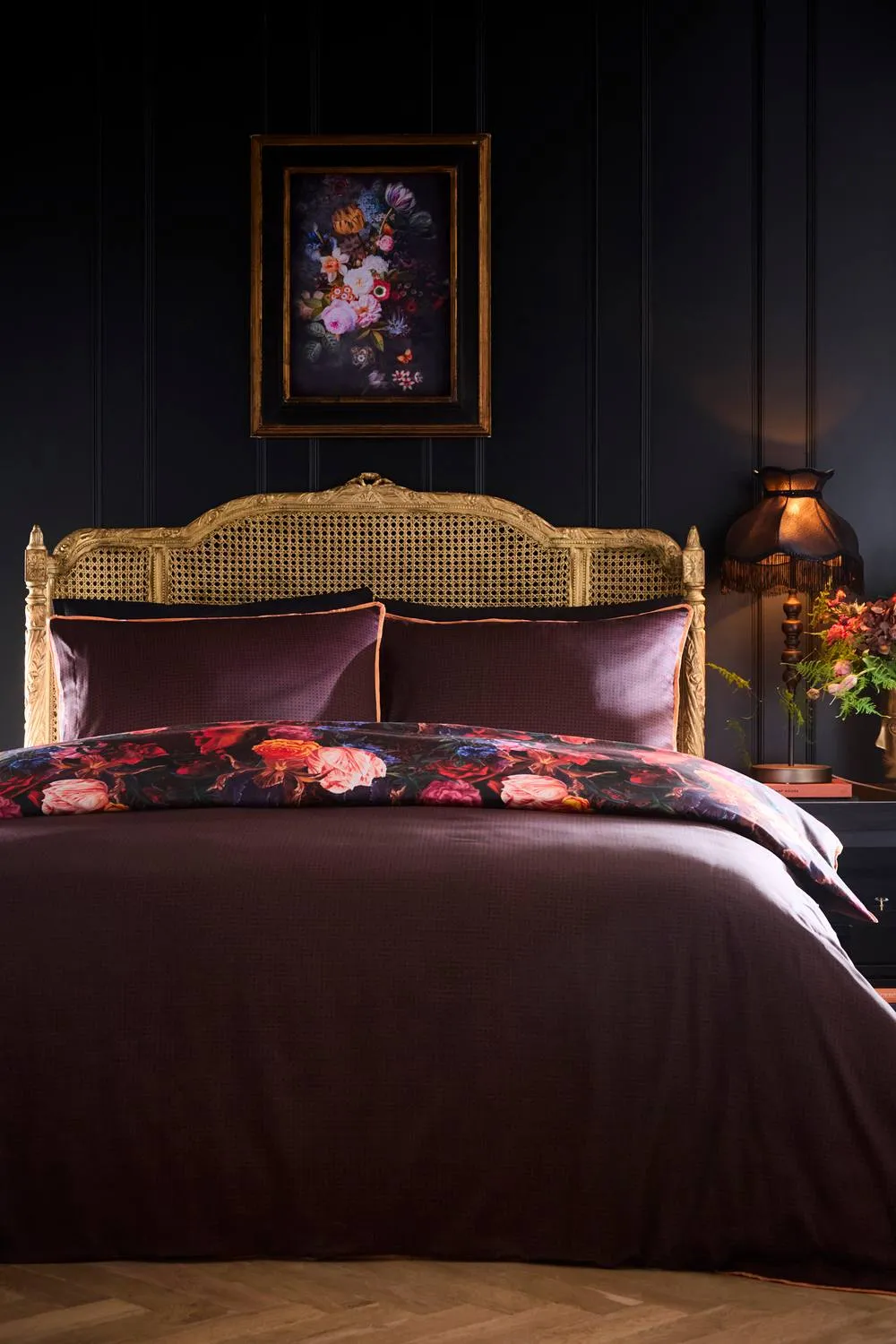 Laurence Llewelyn-Bowen 'Grande Chintz' 100% Cotton Sateen Duvet Cover Set 4