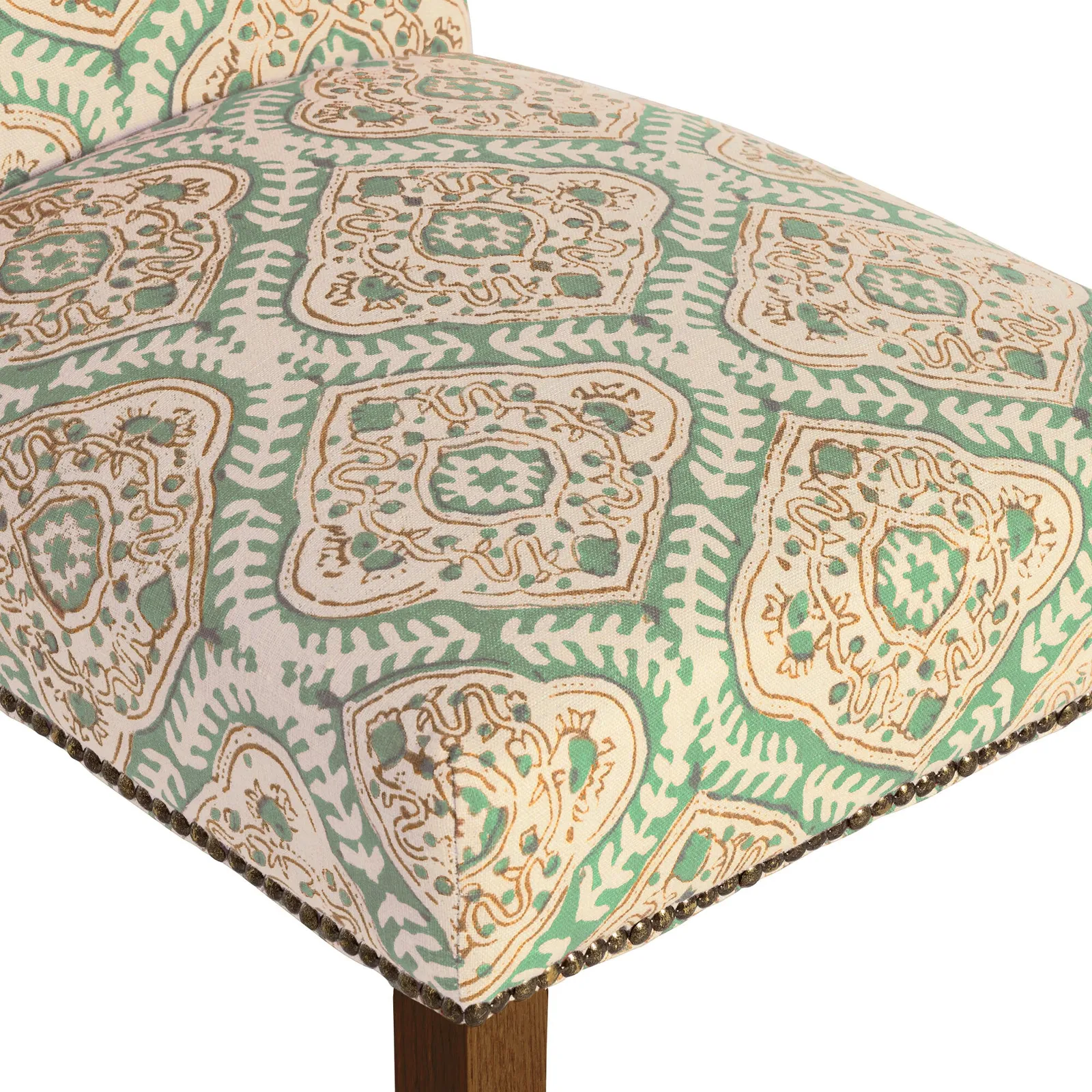 Gable X Linwood Dining Chair, Neutral Fabric | Barker & Stonehouse 3