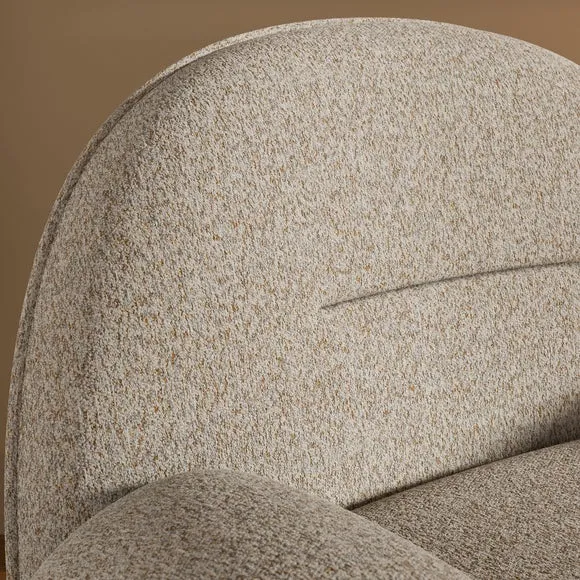 Twila Speckled Boucle Accent Chair 3