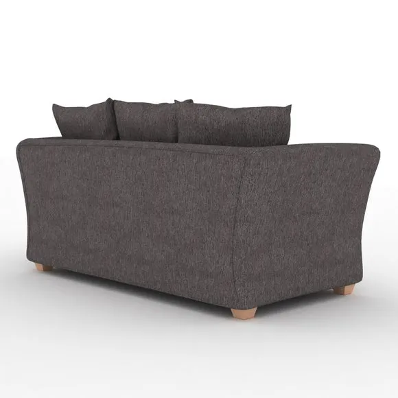Emmett Woven Fabric 2 Seater Double Sofa Bed 4