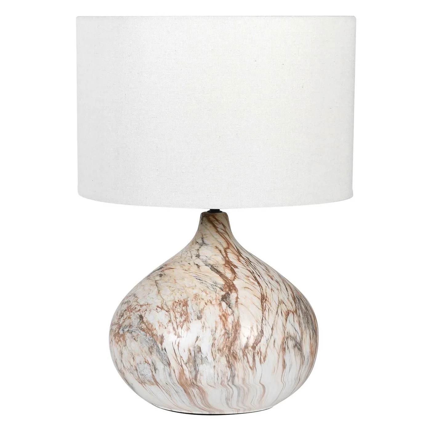 Marbled Table Lamp Ceramic | Barker & Stonehouse