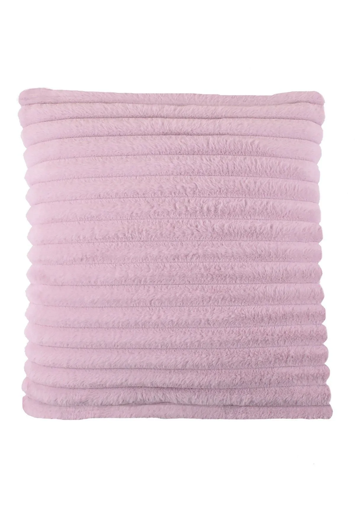 Appletree 'Morritz' Faux Fur Filled Cushion in Mauve 2