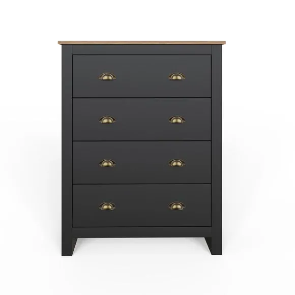Lancaster 4 Piece Bedroom Furniture Set 4