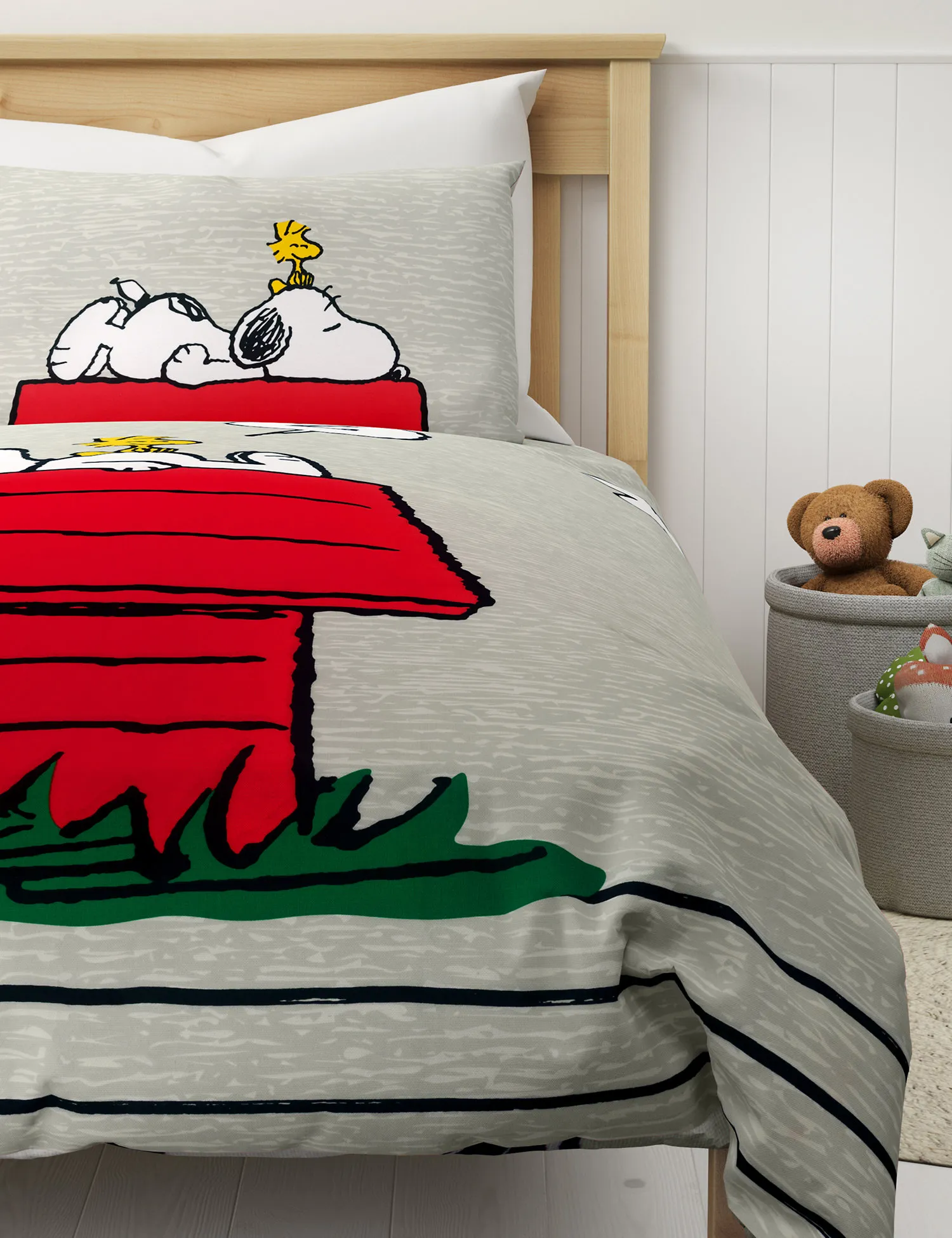M&S Pure Cotton Snoopy™ Bedding Set