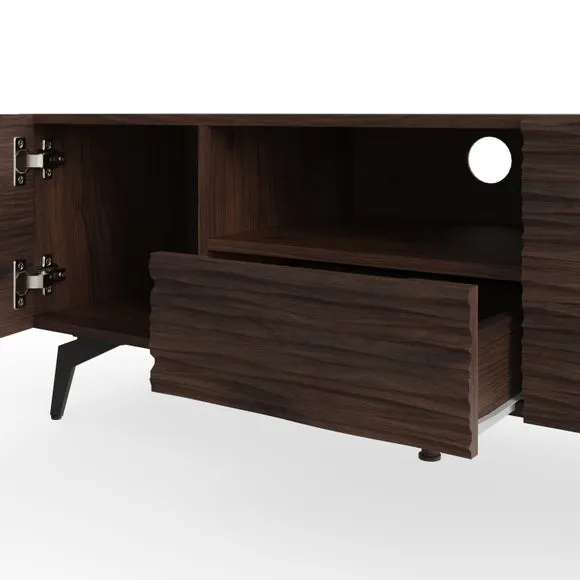 Ashcroft TV Stand for TVs up to 48", Dark Walnut 4