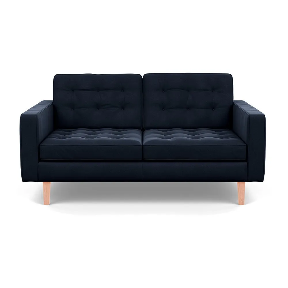 Heal's Hepburn 2 Seater Nobilis Velvet Night Natural 1