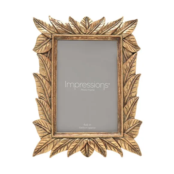 Impressions Leaf Resin Photo Frame 2