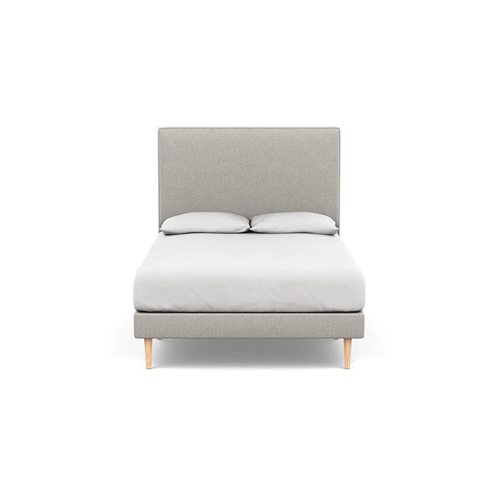 Heal's Newman Headboard Double Chunky Boucle Ecru 1