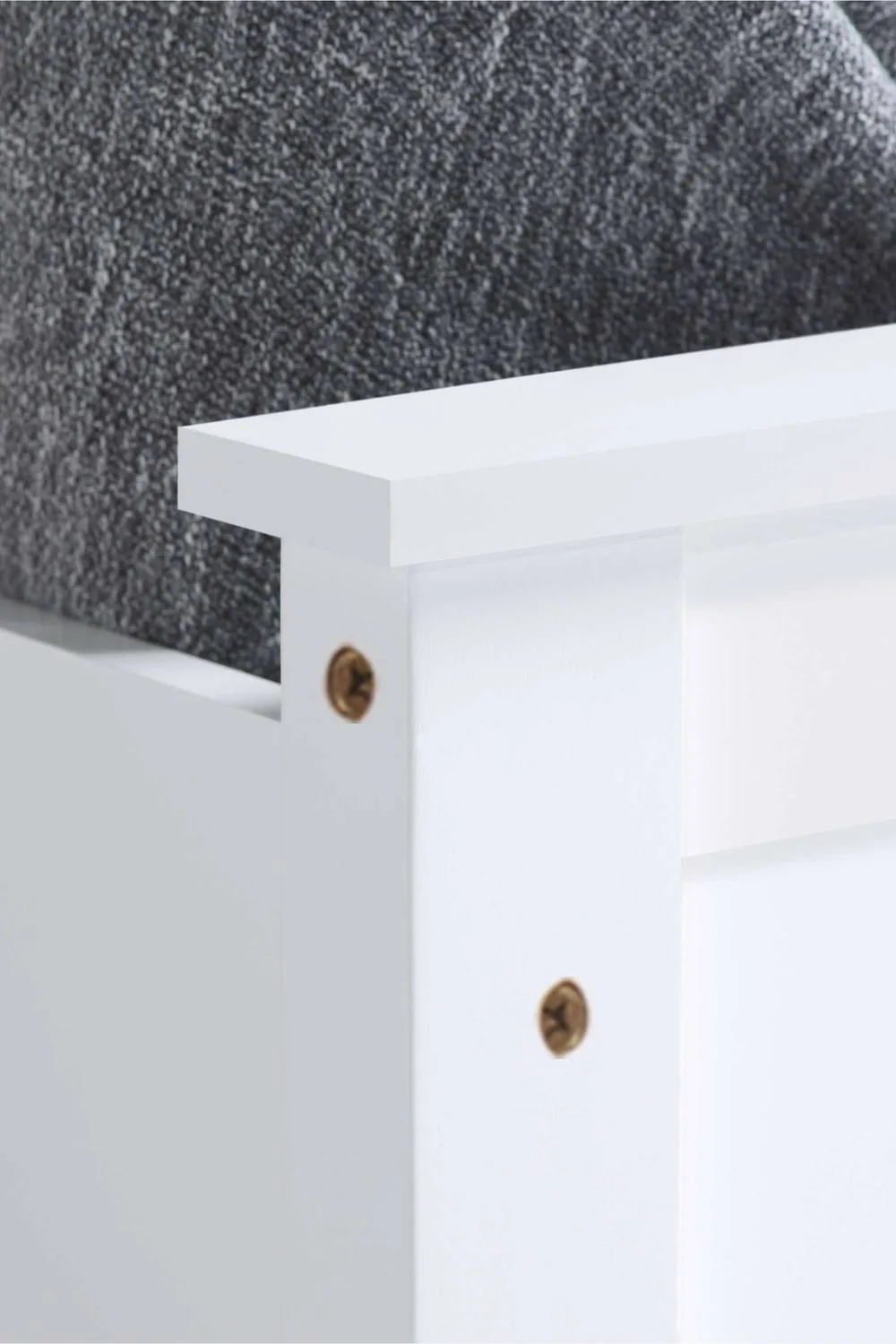 Birlea Phoenix Ottoman Storage Bed Frame in White 5