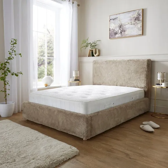 Elysia Bed, Faux Fur 2