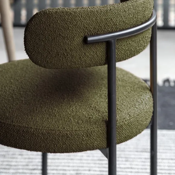 Set of 2 Mesa Dining Chairs, Fabric 2