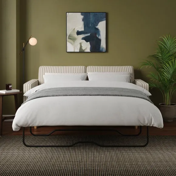 Zoe Linford Stripe 3 Seater Sofa Bed 1