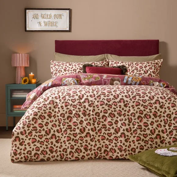 Furn. Wildcard Polycotton Duvet Cover & Pillowcase Set 2